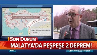 Malatya'da peşpeşe 2 deprem! - Atv Haber 21 Mart 2019