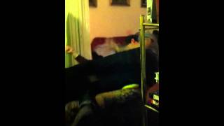 two boys tickle