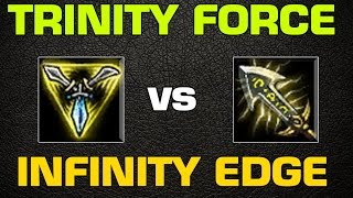 LoL: Trinity Force vs Infinity Edge! Ein Vergleich!  [Mini-Guide/Tutorial]
