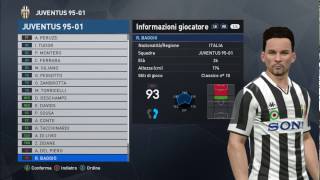 Classic Juventus (1995 2001) -  PES 2017 - PC Version