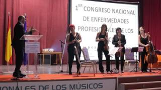 APERTURA DEL CONGRESO NACIONAL DE ENFERMEDADES PROFESIONALES DE LOS MÚSICOS
