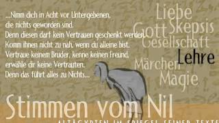 Altägyptische Texte: Lehre