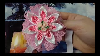 Повязка на голову. Канзаши