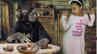 «БАБА ЯГА похитила меня из дома». Сказка. Смотреть всем!/Witch kidnapped me from home