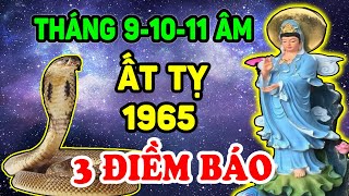 Tuổi Ất Tỵ 1965 Đúng Tháng 9-10-11 Âm, ĐỔI ĐỜI NHƯ VŨ BÃO, TIỀN NHIỀU TIÊU 3 ĐỜI KHÔNG HẾT | TPTV