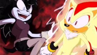 Dark aurora,amy y sonic
