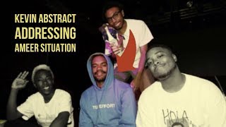 Kevin Abstact addressing Ameer Situation & PUPPY being delayed (BrockHampton)
