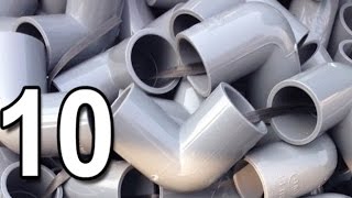 100 SÁNG TẠO HỮU ÍCH Từ Ống Nước Nhựa PVC theo các chủ đề.