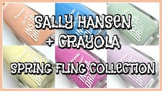 Sally Hansen x Crayola | Spring Fling Collection