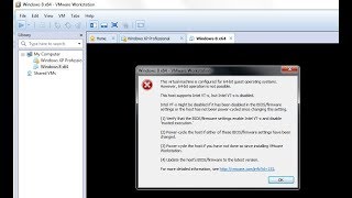 How to enable this host supports intel vt-x but intel vt-x is disabled
