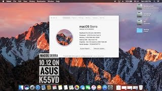 Optimizations Your macOS Sierra 10.12.4 on ASUS K55VD