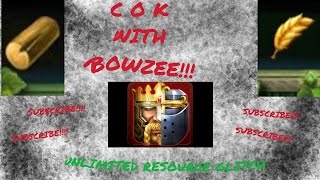 CLASH OF KINGS UNLIMITED RESOURCE GLITCH !!!