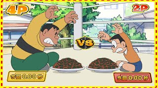 ドラえもん ✅ Doraemon Wii Game Bai-Bain | Jaian vs. Nobita Battle チームバトル P27