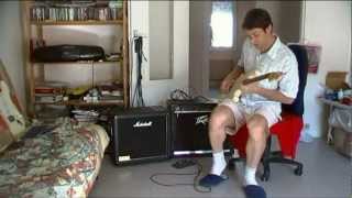 Peavey Bandit 112 with Marshall 1912 cabinet