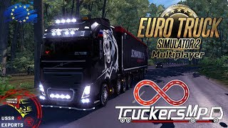 ETS 2 MP ☭ Восьмёркой по Европе, конвой USSR exports, Volvo FH (8x4)