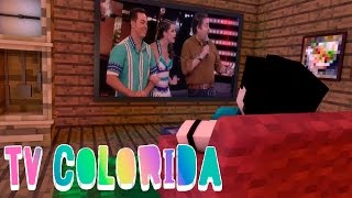 Minecraft Mod: TV COM CORES NO MINECRAFT!!