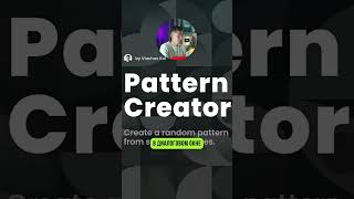 Красивый паттерн в фигма с помощью плагина Pattern Creator