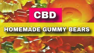 CBD Oil Gummy Recipe | CBD Oil Gummies For Kids