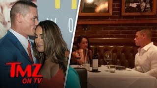 John Cena & Nikki Bella Whine and Dine | TMZ TV