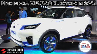2020 Mahindra XUV300 Electric SUV unveiled by Mahindra at Auto Expo 2020