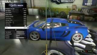 Grand Theft Auto V - Car Customization