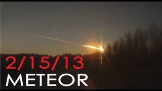 Meteorite crash in Russia : Video of meteorite explosion in Urals region 15/02/13