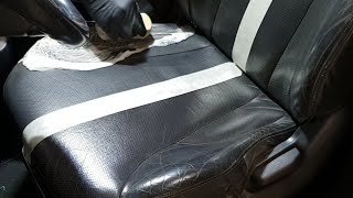 TEST - RRC Leather Cleaner Strong - Czarna skóra  / Black Leather