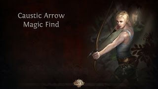 Path Of Exile FR | BUILD | Caustic Arrow Full Magic Find ! 20/320