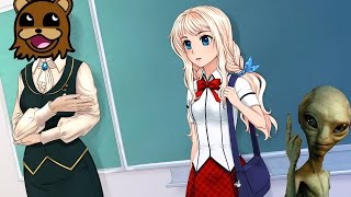 Маленькая зеленая сучка [обзор визуальной новеллы Little Green Girl]