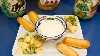 Dip Dulce de Frutas o Hollywood Fruit Dip