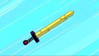 Как сделать меч Финна парнишки в Minecraft/How to make Finn's sword in Minecraft