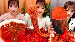กินอาหารทะเลแบบชาวประมงจีน spicy food challenge part 38