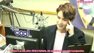 [Eng Sub] [140210] KBS Sukira - Naeun Phone Call Cut