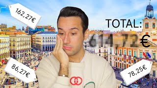 ¿CUÁNTO GASTO EN UNA SEMANA VIVIENDO EN MADRID CON 25 AÑOS? ?