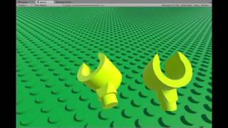Fan-made LEGO VR game - Controller Test