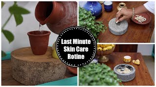 Last Minute "Skin Care Routine" For A Function Or Party (ONLY 5 MINUTES)