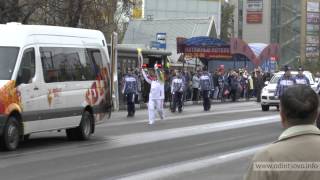 Эстафета олимпийского огня Сочи-2014 в Одинцово