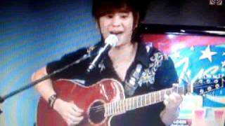 jc regino and april "BOY" regino @ music update live