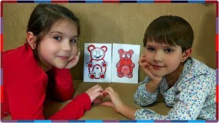 ЖЕЛЕЙНЫЙ МЕДВЕДЬ ВАЛЕРА! ЧЕЛЛЕНДЖ пухлые краски VS карандаши! Как нарисовать Валерку!