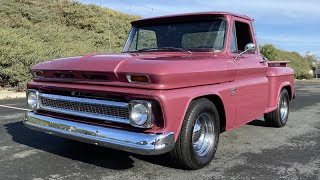 B11574 - 1966 Chevrolet C10 1/2 Ton Shortbed 2 Door Pickup
