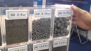 상정상사, ENTECH 2012에서 순수한 점토로 만든 여과제 선보여