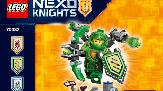 LEGO NexoKnights ULTIMATE Aaron 70332 Nexo Knights Instructions DIY