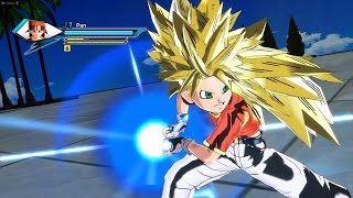 Dragon Ball Xenoverse - Super Saiyan 3 Pan SSJ3 Gameplay [MOD]