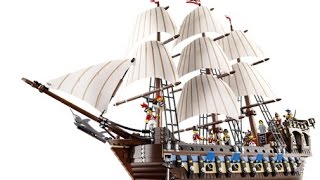 как собрать пиратский корабль из лего (самоделка)|how to build a pirate ship out of LEGO (homemade)