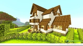 как сделать красивый дом в minecraft (1 серия)