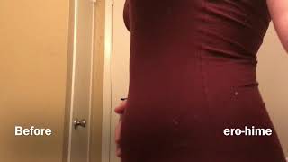Stuffed Belly (before and afters)