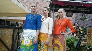 ANTARANEWS - Puluhan Model Rusia Meriahkan Festival Indonesia di Moskow