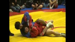 Чемпионат Москвы по боевому самбо 2012г  6 часть (ФБСР)