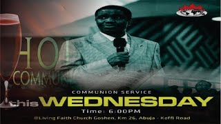 MIDWEEK COMMUNION SERVICE - APRIL 10, 2019