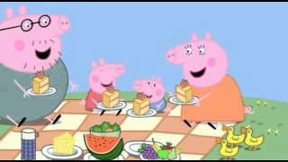 Peppa Pig (Свинка Пеппа) 17. Picnic (мультфильм на английском)